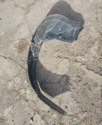 Peugeot iOn Front wheel arch liner splash guards 5370A982