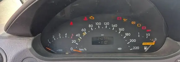 Mercedes-Benz A W168 Speedometer (instrument cluster) A1685402247 503000530305 0403040722