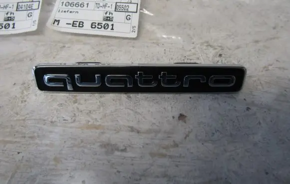 Audi A6 S6 C8 4K Other badges/marks 4K0853736A
