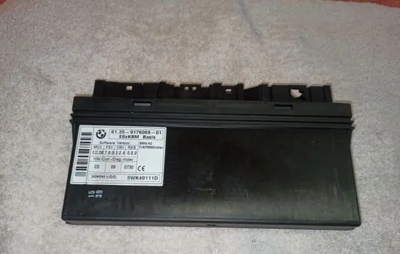 BMW 5 E60 E61 Comfort/convenience module 6135917606901