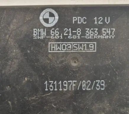 BMW 5 E39 Comfort/convenience module 66218363547 HW03SW19 131197F