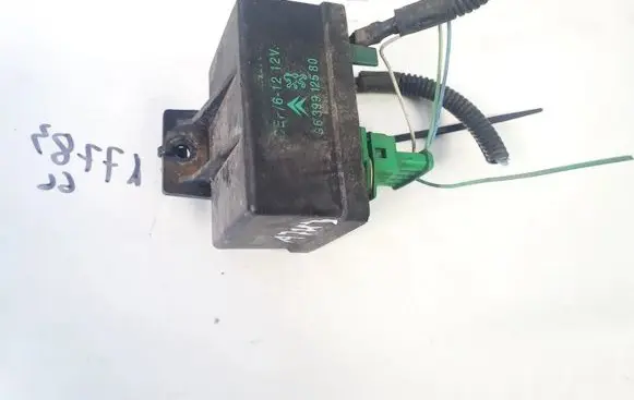 Citroen C8 Glow plug pre-heat relay 9639912580