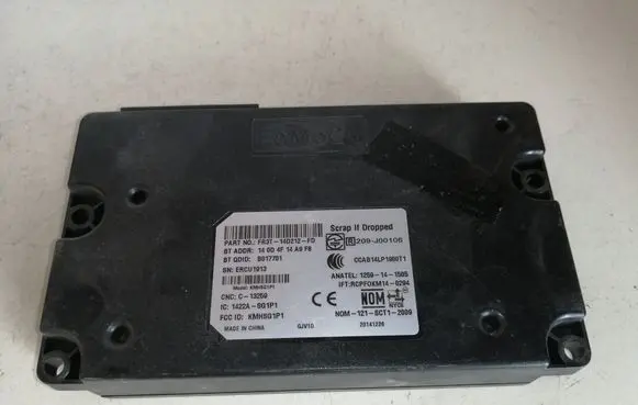 Ford Mustang VI Bluetooth control unit module FR3T14D212FD