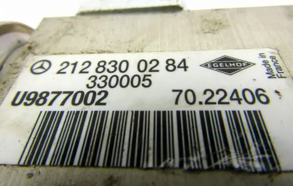 Mercedes-Benz C W204 Air conditioning (A/C) expansion valve 2128300284