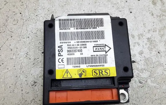 Citroen C3 Airbag control unit/module 9663357480