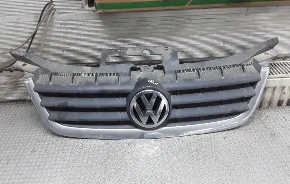 Volkswagen Touran I Front bumper upper radiator grill 1T0853451