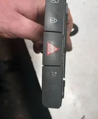 Opel Insignia A Hazard light switch 13324594