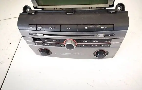 Mazda 3 I Radio/CD/DVD/GPS head unit bs4a66arx pt-2782f
