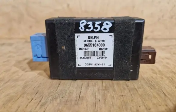 Peugeot 607 Alarm control unit/module 9655164080
