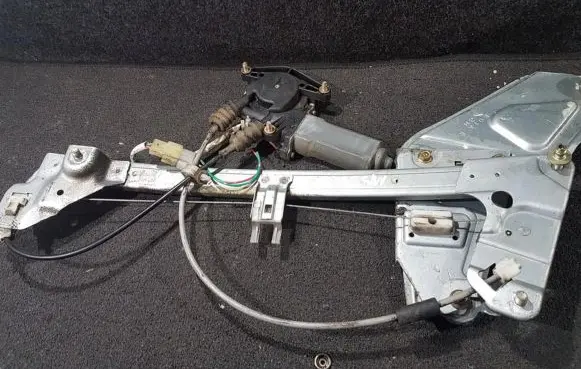 Mazda 323 F Sliding door window regulator with motor