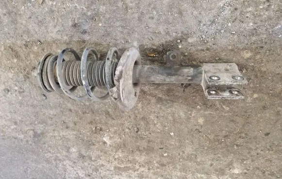 Citroen DS5 Front shock absorber with coil spring