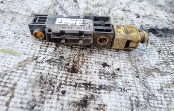 Airbag deployment crash/impact sensor