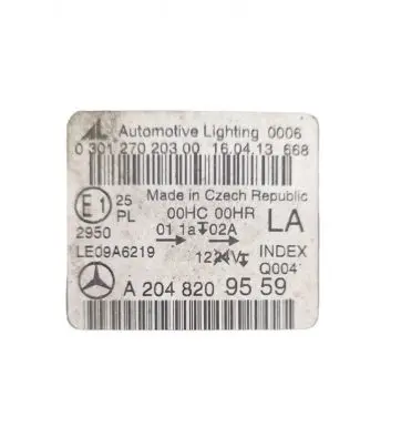Mercedes-Benz C W204 Headlight/headlamp a2048209559