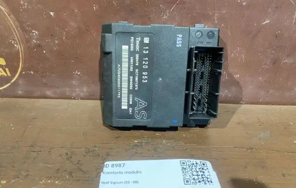 Opel Signum Comfort/convenience module 13120953