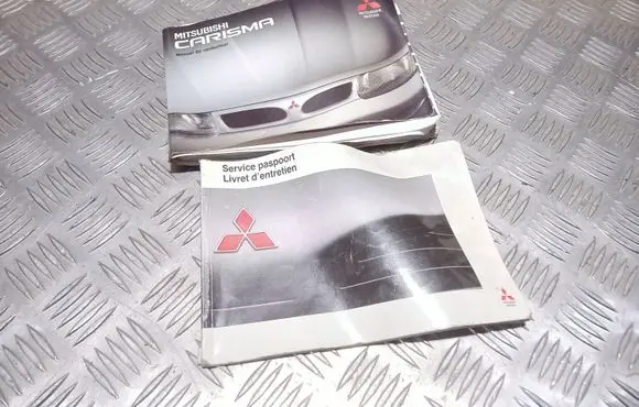 Mitsubishi Carisma Owners service history hand book 