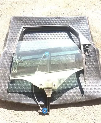 Audi A3 S3 A3 Sportback 8P Rear door window regulator with motor