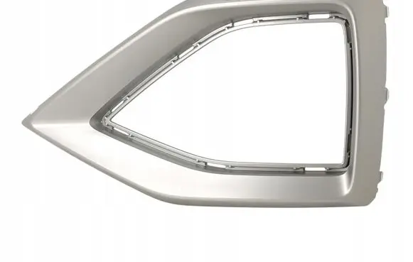 Front bumper splitter molding