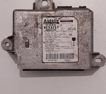 Renault Megane II Airbag control unit/module 8200337245 603988800 D257TM77563
