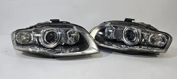 Audi A4 S4 B7 8E 8H Headlights/headlamps set 124892374