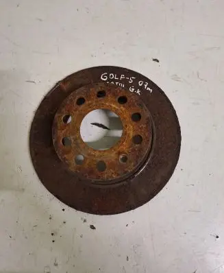 Volkswagen Golf V Rear brake disc