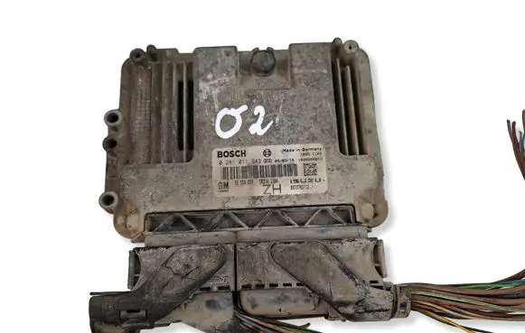 Opel Astra G Engine control unit/module 8973785712 55556829 583141104