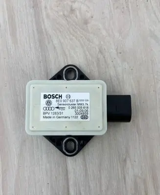 Audi A6 S6 C6 4F ESP acceleration yaw rate sensor 8E0907637B 3004859 0265005618
