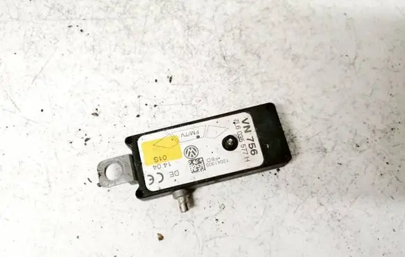 Volkswagen Touareg I Antenna control unit 7l6035577h
