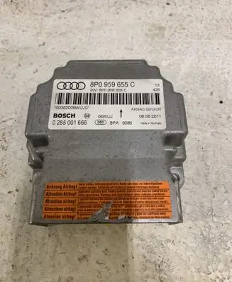Audi A3 S3 8P Airbag control unit/module 8P0959655C 0285001666