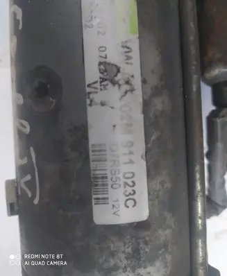 Volkswagen Golf IV Starter motor 02M911023C