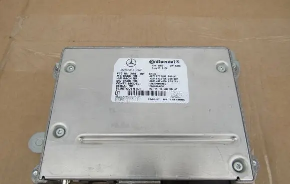 Mercedes-Benz CL C216 Bluetooth control unit module 2218709092