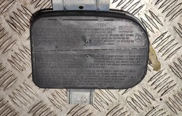 Front door airbag