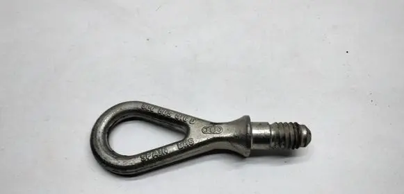 Towing hook eye