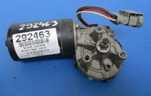 Renault Scenic I Front wiper linkage and motor