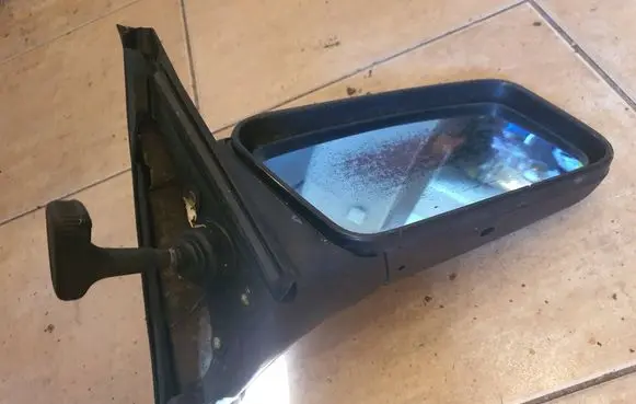 Audi 100 200 5000 C3 Manual wing mirror E10117152