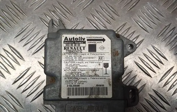 Renault Scenic I Airbag control unit/module 7700437471C 550803800
