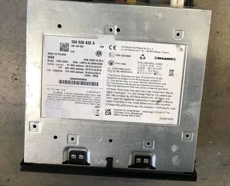 Volkswagen ID.3 GPS navigation control unit/module 10A035832A 10A035832
