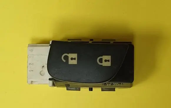 Saab 9-3 Ver1 Central locking switch button 12791171