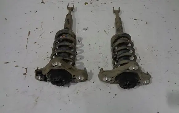 Audi A4 S4 B6 8E 8H Rear shock absorber with coil spring 