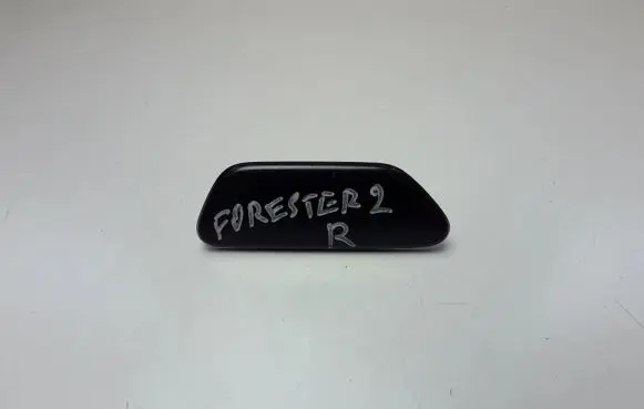 Headlight washer spray nozzle cap/cover