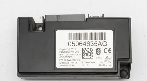 Jeep Grand Cherokee Bluetooth control unit module 05064635AG 05064635AH 05064635AF