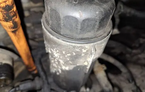 Volkswagen Sharan Oil filter cover 038115466