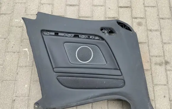 Rear door card panel trim