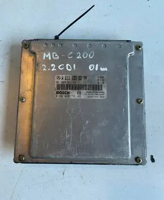 Mercedes-Benz C W203 Engine control unit/module ECU A6111538279 0281010799