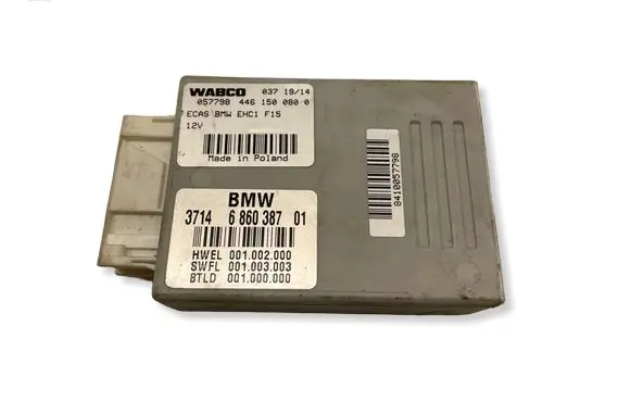 BMW X5 F15 Air suspension control unit module (rear) 6860387 4461500800 001002000