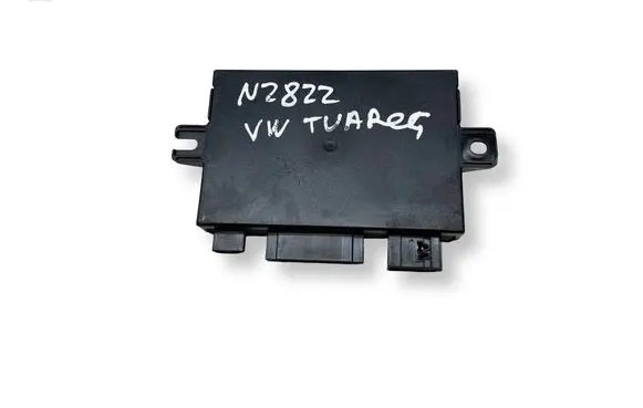 Volkswagen Touareg I Tow bar trailer control unit/module S0002 8E0907383A 5DS00840801