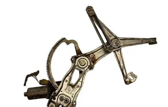 Front door window regulator with motor