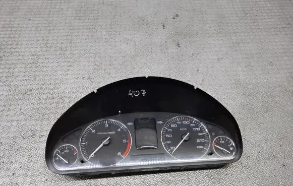 Peugeot 407 Speedometer (instrument cluster) 9658137280 89661232