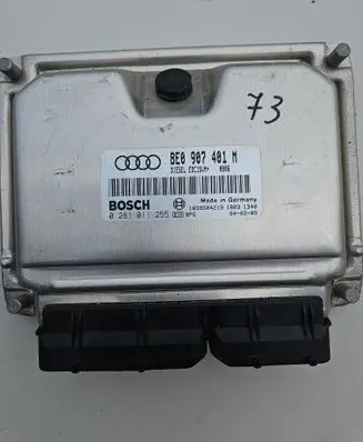 Audi A4 S4 B6 8E 8H Engine control unit/module 8E0907401M 0281011255 1039S04219