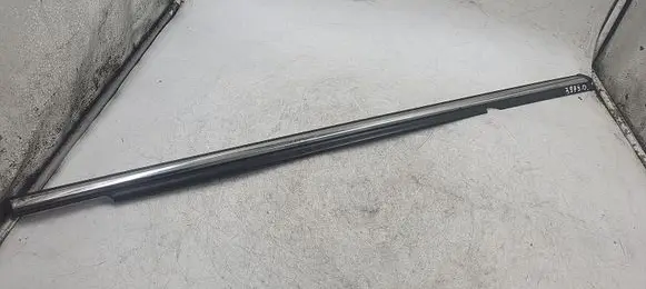 Mitsubishi Lancer X Rear door glass trim molding 