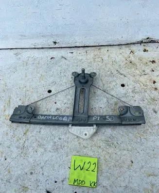 Dacia Logan I Rear door manual window regulator